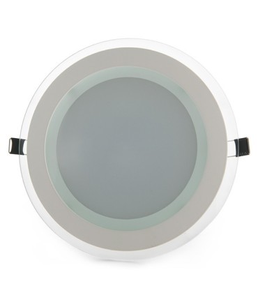 Downlight de LEDs Circular de LEDs con Cristal Ø200mm 18W 1500Lm 30.000H