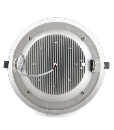 Downlight de LEDs Circular de LEDs con Cristal Ø200mm 18W 1500Lm 30.000H