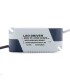 Downlight de LEDs Circular COB con Cristal Ø197mm 15W 1200Lm 30.000H