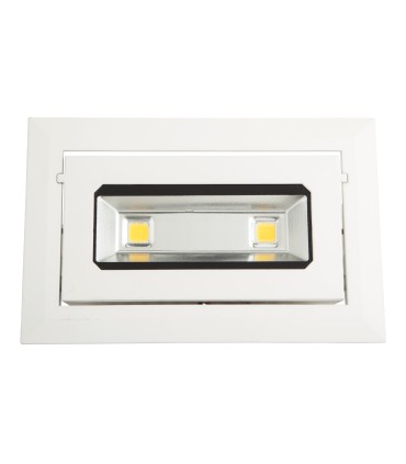 Foco Downlight de LEDs Rectangular Basculante COB 20W 1800Lm 30.000H