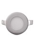Placa de LEDs Circular Marco Plateado 90mm 3W 230Lm 30.000H