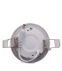 Placa de LEDs Circular Marco Plateado 90mm 3W 230Lm 30.000H