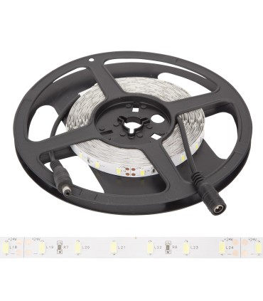 Tira de 5 Metros 300 LEDs 70W SMD5630 24VDC IP25
