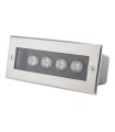 Foco de LEDS para Empotrar Rectangular IP67 4W 360Lm 30.000H