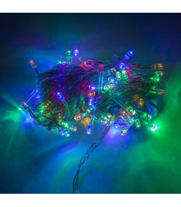 Guirnalda de 100 LEDs IP44 220V 10 Metros Multicolor