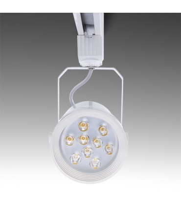 Foco de LEDs para Carril 9W 900Lm 30.000H