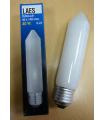 LAMP. T 30X140 230V-60W E27 OPAL