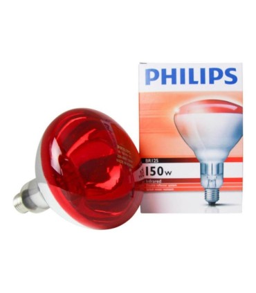 INFRARROJO 150w ROJO R-125 PHILIPS