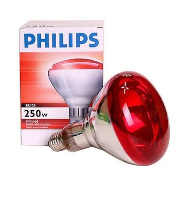 INFRARROJO 250w ROJO R-125 PHILIPS