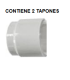 PROTECTOR PLASTICO PARA TUBO FLUORESCENTE 18W ( 60 CM )