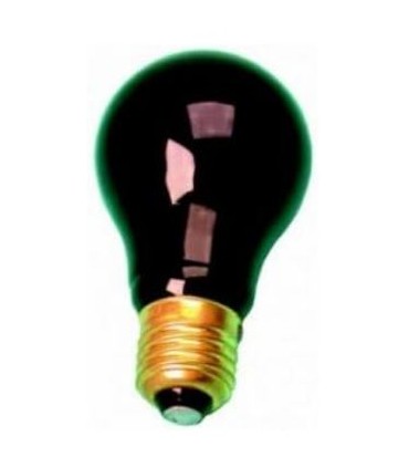 LAMP. STAND. L NEGRA 75W-230V E-27