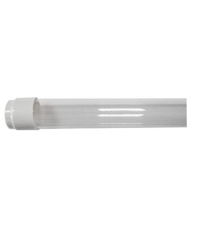 PROTECTOR PLASTICO PARA TUBO FLUORESCENTE 58W ( 150 CM )