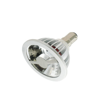 LED AR70 12V 7W 24º  3000º Ba15d