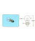 LAMP. XENON 4,8V-0,6A E10  (Caja 10 unidades)