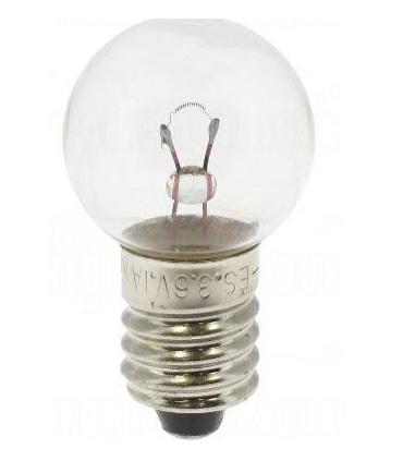 LAMP. XENON 3,6V-0,45A E10 (Caja 10 unidades)