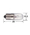 LAMP. T 10X28 48V-3W E10 (10 Unidades)