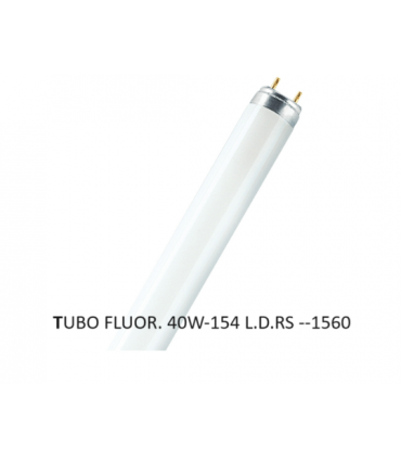 TUBO FLUOR. 40W-154 L.D.RS --1560--