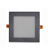 Downlight Empotrar cuadrado 18W color Aluminio