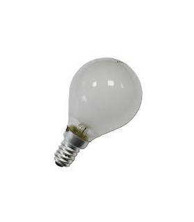 LÁMPARA ESFÉRICA MATE 40W-24V E-14