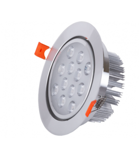 Foco Downlight de LEDs ECOLINE Circular 12W 1200Lm 30.000H
