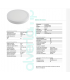 Plafón de Techo de LEDs Circular de Superficie Ø225mm 18W 1190Lm 30.000H