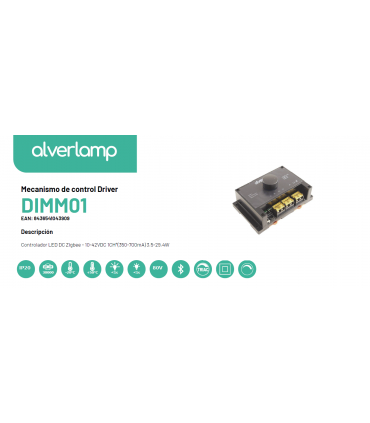 Mecanismo de control Driver DIMM01 Alverlamp