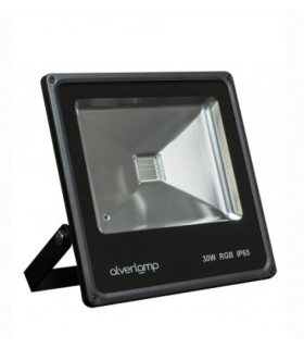 Proyector negro RGB con mando 120 grados IP65