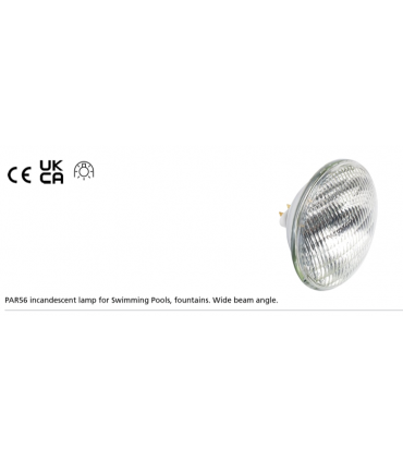 PAR 56 12V 300W WFL PISCINA GX16D