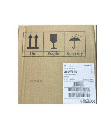 DULUX D 26W-840 G24D-3 (Caja 10 unidades) OSRAM