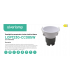 Downlight lop empotrado circular simétrico blanco LOP1230-CC085W