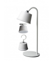 Lámpara de mesa magnética usb multifunción a batería blanca