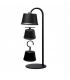 Lámpara de mesa magnética usb multifunción a batería negra