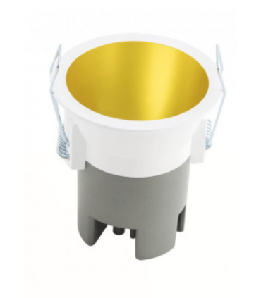 Downlight lop empotrado circular simétrico dorado LOP1230-CC085G