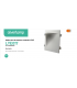 Aplique yeso de empotrar cuadrado LYE017