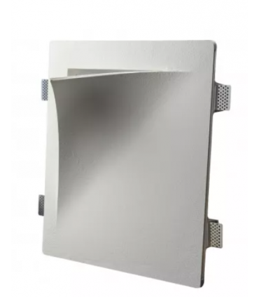 Aplique yeso de empotrar cuadrado LYE017