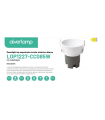 Downlight lop empotrado circular simétrico blanco LOP1227-CC085W