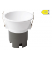 LOP1227 FUENTE DE LUZ + DRIVER OPTICO 38º 12W IP20 2700º