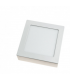 Downlight smd superficie cuadrado blanco 12w 170x170xh32 120 grados
