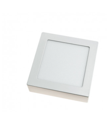 Downlight smd superficie cuadrado blanco 12w 170x170xh32 120 grados