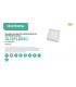 Downlight smd superficie cuadrado blanco 12w 170x170xh32 120 grados