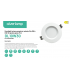 Downlight led para empotrar redondo 10w Ø98 x h36 120 grados gama-IP44