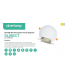 Downlight Slim CCT Empotrar Circular 120 grados DL09CCT