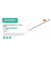 Luminaria lineal de superficie con corte libre aluminio