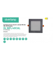 Downlight smd para empotrar cuadrado 18W 220 x 220 x h15 120 grados