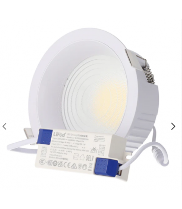 Downlight LED 20W 4 CCT 140LM/W UGR17