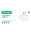 Downlight ajustable  montaje en superficie o empotrado 18W CCT