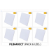 Panel empotrado 595 x 595 x 30mm (Pack 6 unidades)